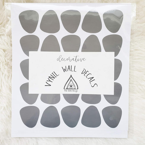 Vieli Arte Filled Triangles Hand Drawn. Wall Vinyl Sticker Decal Decor Nursery 67 psc. Adhesive Tribal Triangle for Kids Baby Bedroom Decoration (...