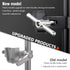 V-Mount Lock Battery Adapter with Clamp for Mounting to Light Stand Tripod....