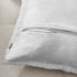 NordECO HOME Luxury Soft Faux Fur Fleece Cushion Cover Pillowcase Decorative Throw Pillows Covers, No Pillow Insert, 12" x 20" Inch, White, 2 Pack...