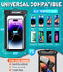 Hiearcool Waterproof Pouch for iPhone, Waterproof Phone Bag Travel Essentials Cruise Accessories Must Haves-4Pack Black...