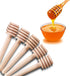 48 Pcs Honey Sticks Dipper, 3 inch Mini Wooden Honeycomb Stick, Small Honey Spoons Stirrer Stick for Honey Jar Dispense Drizzle Honey and Wedding ...