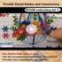 KLOSN 4 Sets Embroidery Kit for Beginners, Sun Flower Ribbon Embroidery Patterns & Basic Embroidery Stitches Kits, Needlepoint Kits for Adults, Be...
