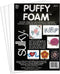 Sulky Of America 3mm Puffy Foam, 6" by 9", White...