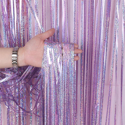 3 Pack Fringe Curtains Party Decorations,Tinsel Backdrop Curtains for Parties,Photo Booth Wedding Graduations Birthday Christmas Event Party Suppl...
