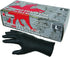 MCR Safety Gloves 6062XL 6 mil Powder Free Disposable Nitrile Gloves, Textured Grip, 1 Box with 100 Gloves, X-Large, Black...