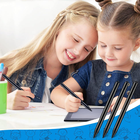 24 Pieces Replacement Stylus Pens LCD Board Pens for LCD Writing Tablet Drawing Pad Memo Message Boards Kids Adults, Black......