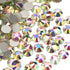 1440pcs Glue Fix Crystal Flatback Rhinestones Glass Diamantes Gems for Crafting Nail Art Crafts Decorations Clothes Shoes 4.8mm (ss20, Crystal AB)...