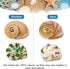 5PCS Hermit Crab Shells | Natural Sea Conch Size 2.1" - 2.8", Opening Size 0.9" - 1.5" | Medium Large Turbo Seashells for Hermit Crab Supplies and...