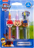 PAW Patrol Birthday Cake Candles | 6 Birthday Candles for Cake Decorations, Red, Pink, Blue Candles Featuring Chase, Marshall, Skye | Cake Toppers...