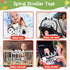 Baby Spiral Hanging Stroller and Car Seat Toys Black and White High Contrast Sensory Toy Newborn Plush Activity Toys Thank You Gifts for 0 3 6 9 1...