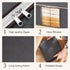 Lifewit 3 Pack Clothes Storage Bag, Foldable Storage Bin Closet Organizer with Reinforced Handle, Sturdy Fabric Blanket Storage with Clear Window,...