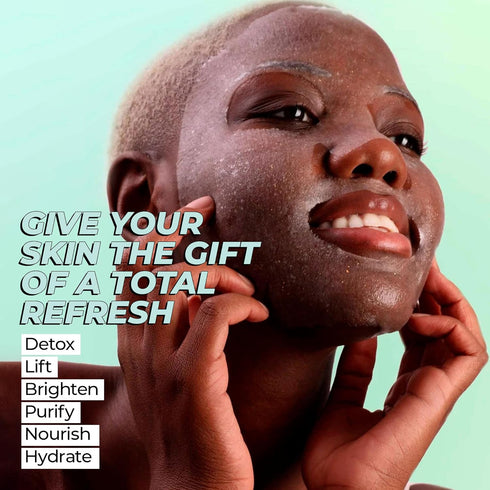 Vitamasques 6 Days of Glow Face Mask Set, 6-Piece Set Beauty Mask Set Includes Face Sheet Masks, Sleeping Mask & Peel Off Mask - Vegan-Friendly, F...