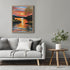 Posterizer 1 pcs- sunrise and sunset-landscape nature scene 4-Landscape & Nature Art-Floral Botanical Art- Decor for Home & Office- unframed wall ...