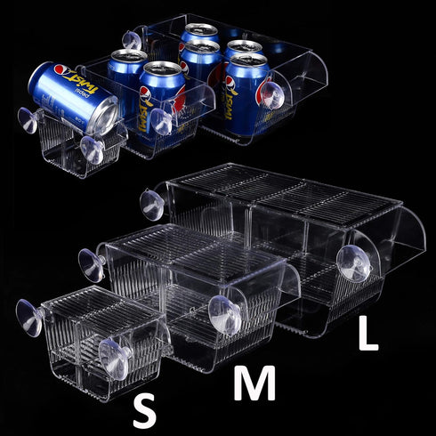 Fish Breeding Box, perfect fish tank divider acclimation box for aggressive fishes, nursery for injured, hatchery incubator breeder box for Shrimp...
