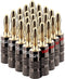FosPower Banana Plugs 12 Pairs / 24 pcs, Closed Screw 24K Gold Plated Speaker Plug Connectors for Speaker Wire, Wall Plate, Home Theater, Audio/Vi...
