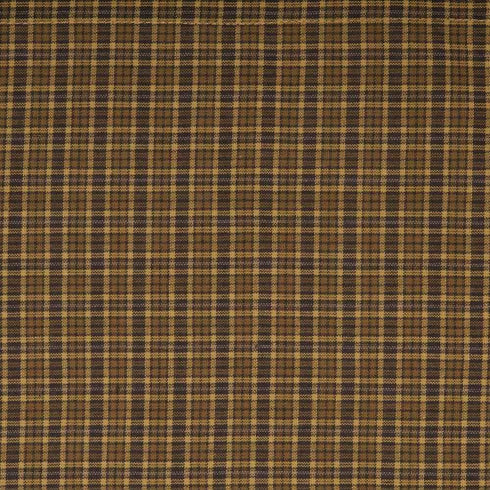 Tea Cabin Rustic 36"x36"x16" Green Plaid Swag Pair Rod Pocket Cotton Kitchen Window Curtains...