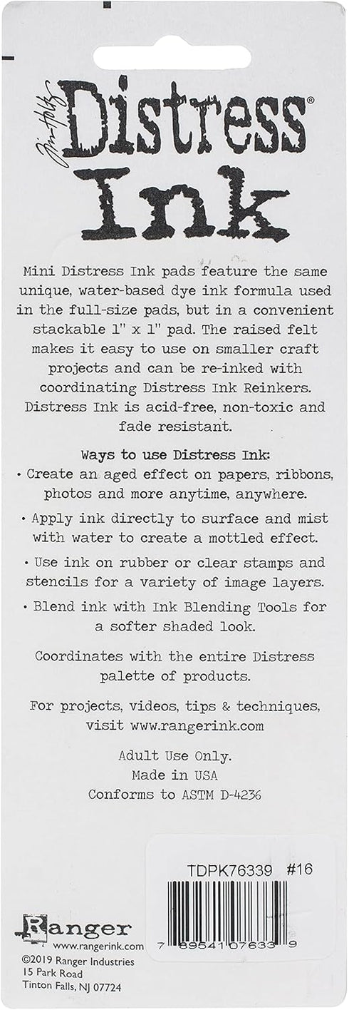 Ranger Tim Holtz - Distress Mini KIT 16, Various...