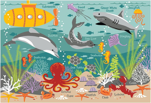 Smithsonian Jigsaw Puzzles Deep Ocean Life Puzzle...