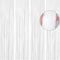 BTSD-home 4 Pack 3x 8ft White Foil Fringe Curtain Backdrop Party Streamers Decorations Metallic Photo Booth Tinsel Theme Bachelorette Graduation W...