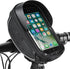 Waterproof Bicycle Storage Bags Reflective Phone Mount Top Tube Bag Bike Phone Case Holder Accessories Cycling Pouch Compatible with iPhone 15,14,...