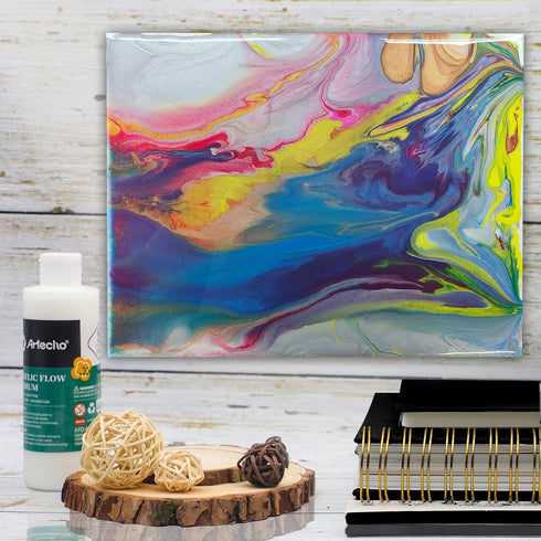 Artecho Pouring Effects Medium 8oz / 236ml, Acrylic Medium for Acrylic Paint, Premium Acrylic Paint Thinner...