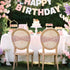 Poise3EHome Rose Gold Sequin Chair Sashes Folding Chair Covers Bow for Party Wedding Reception Decorations, 10 PCS...