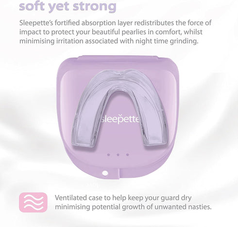 Night Guard for Women, TMJ Mouth Guard for Grinding Teeth at Night Jaw Clenching & Bruxism - Moldable Dental Night Guard for Teeth Grinding Mouth ...