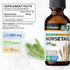 Horsetail Tincture - Organic Horsetail Herb for Hair Growth - Pure Ingredients - Horse Tail Liquid Extract Supplement - Alcohol and Sugar Free Veg...
