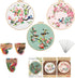 Chwang 3 Sets Embroidery Starter Kit with Bird Pattern, Embroidery Kit for Beginners Include Embroidery Hoop, Fabric, Threads and Needles for Cros...