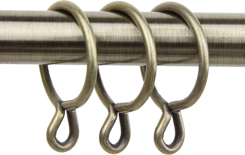 Rod Desyne 1-3/8 inch Curtain Rings, Antique Brass...