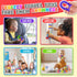 Toddler Bath Toys Suction Toy: Textured Sensory Suction Bath Toys, Kids Sensory Fidget Toys for Windows Building Toys, No Hole Baby Bath Toys, Str...