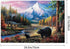 Black Bear Mountain Landscape Jigsaw Puzzles for Adults 300 Piece Puzzles for Adults and Children Wooden Educational Puzzles Gift Home Decoration...