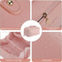 Large Capacity Travel Cosmetic Bag for Women Makeup Bag Travelling Waterproof Portable PU Leather Makeup Organizer Travel Toiletry Bag with Handle...
