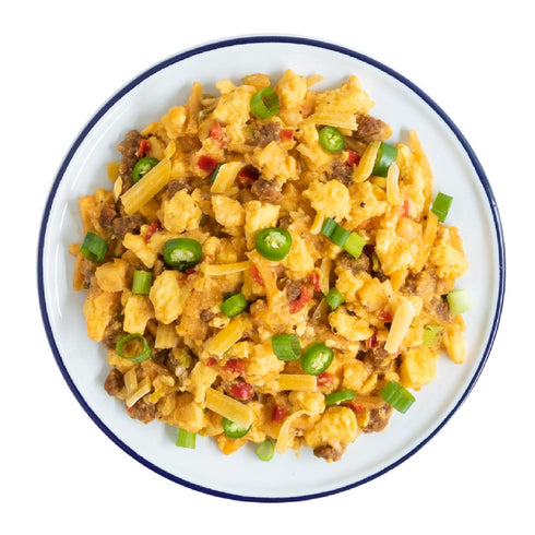 Mountain House Veggie Chorizo Breakfast Scramble | Freeze-Dried Backpacking & Camping Food | Gluten-Free & Vegetarian | 2-Servings...