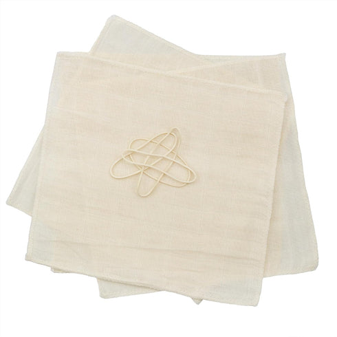 Cornucopia Brands Kombucha Jar Cloth Covers (4-Pack); Unbleached Muslin Cloth Covers w/Rubber Bands, Custom Size for Kombucha Jars...
