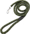 uxcell Dog Pet Leash Rope Nylon 5 Feet Padded Handle Rope Leashes Dog Walking Training Leash for Medium Large Dogs M Size Army Green...
