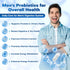 Probiotics for Men, 100 Billion CFUs with Prebiotics, Saw Palmetto Berry, Pumpkin Seed, Cranberry & Lycopene for Prostate Urinary Health, Mens Pro...
