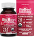 BioBeet® Max Strength Beet Root Capsules - 21:1 Concentrate, Each Serving Derived from 28,350 mg Organic Beetroot - Absorption Enhancement with Bi...