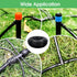 Maotong 50FT 1/4 inch Drip Irrigation Tubing Distribution Hose Tube for Garden Irrigation System...