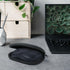 kwmobile Neoprene Case Compatible with Logitech M220 Silent / M235 / M185 - Case for Mouse Soft Pouch Carry Bag - Black...