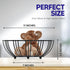 RICCLE Countertop Fruit Bowl For Kitchen - Wire Fruit Basket Holder - Sturdy and Modern Metal Wire Tabletop Holder For Fruits, Produce, Vegetables...