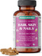 Futurebiotics Hair, Skin & Nails Beauty MultiVitamin with Biotin, Hair Vitamins and Skin Vitamins That Promote Healthy Hair and Nail, 180 Tablets...