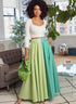 McCall's Misses' Circle Skirt Sewing Pattern Kit, Code M8205, Sizes XS-S-M, Multicolor...