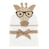 Hudson Baby Unisex Baby Cotton Animal Face Hooded Towel, Nerdy Giraffe, One Size...