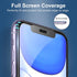 JETech Shatterproof Screen Protector for iPhone 11/iPhone XR 6.1-Inch, Full Coverage Military Grade Diamond Hard Tempered Glass Film with Easy Ins...