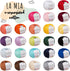 5 Ball 100% Mercerized Cotton Total 8.8 Oz. Each 1.76 Oz (50g) / 147 Yrds (135m) Super Soft, Dk Light Baby Yarn, Light Blue - 123...
