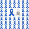50Pcs Blue Ribbon Pins Blue Awareness Pin Brooch for Prostate Cancer,Colon Cancer,Thyroid Disease,Marine Environmental Protection Awareness...