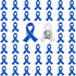 50Pcs Blue Ribbon Pins Blue Awareness Pin Brooch for Prostate Cancer,Colon Cancer,Thyroid Disease,Marine Environmental Protection Awareness...