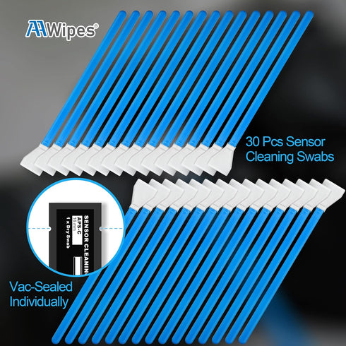 Sensor Cleaning Swabs for APS-C Sensors of DDR DSLR or SLR Camera (30 Packs of 16 mm Sensor Cleaning Swabs) (HCS-16-30)...