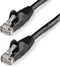 StarTech.com 2ft CAT6 Ethernet Cable - Black CAT 6 Gigabit Ethernet Wire -650MHz 100W PoE RJ45 UTP Network/Patch Cord Snagless w/Strain Relief Flu...